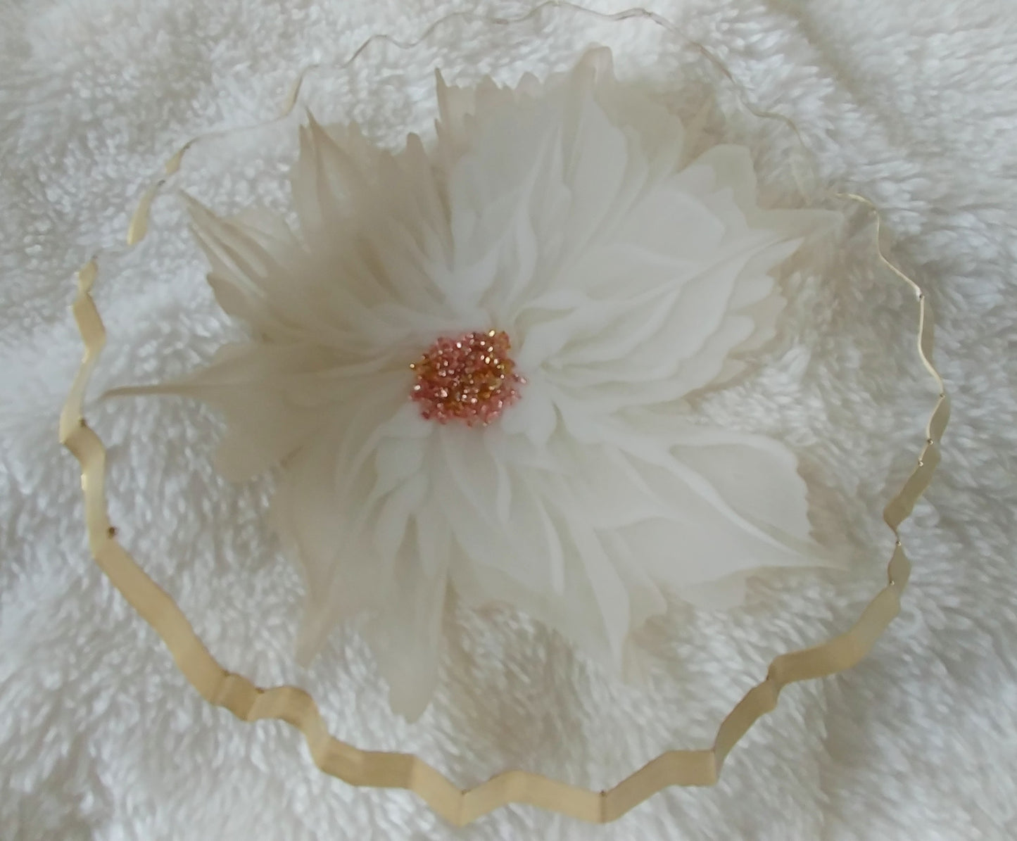 3D Floral Ring Dish / Trinketdish
